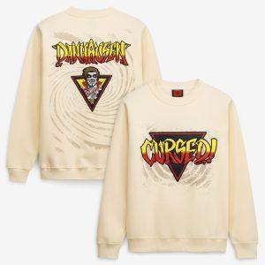Danhausen Cursed! Crew Sweatshirt - Bone