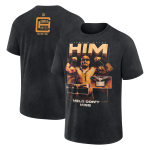 Men's Black Carmelo Hayes Photo Boxy T-Shirt