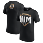 Men's Black Carmelo Hayes HIM Logo T-Shirt