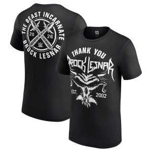 WWE Brock Lesnar Est 2002 T-Shirt - Mens