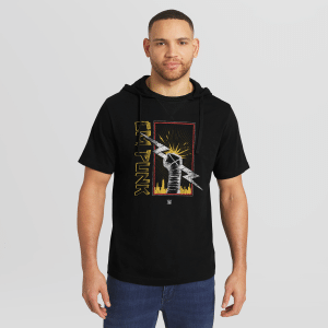 Men's Darius Rucker Collection by Fanatics Black CM Punk Hooded T-Shirt