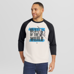 Men's Darius Rucker Collection by Fanatics White/Black CM Punk 3/4 Sleeve Raglan T-Shirt