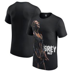 Men's Black Kendal Grey Photo T-Shirt