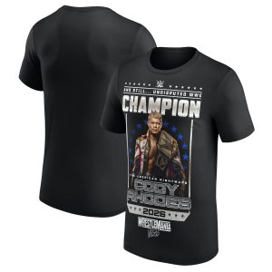 Cody Rhodes WrestleMania 42 Undisputed WWE Championship Winner - Black - Mens