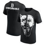 WWE Bron Breakker Split Face T-Shirt - Black - Mens