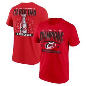 Carolina Hurricanes Stanley Cup Champs Signature Roster T-Shirt - Mens