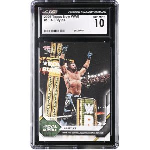 AJ Styles WWE 2026 Topps Now WWE Thank You