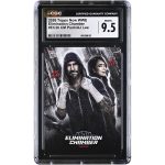 CM Punk & AJ Lee 2026 Topps Now WWE Elimination Chamber #EC26 CGC Authenticated 9.5 Card