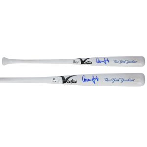 Aaron Judge New York Yankees Autographed Victus Team ID Mini Bat