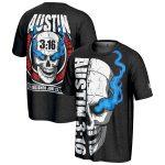 Stone Cold Steve Austin 3:16 Skull T-Shirt - Black