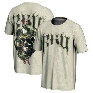 Randy Orton RKO Skull T-Shirt - Tan