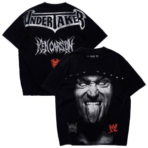 Unisex Complex x WWE x Ken Carson Black The Undertaker T-Shirt Unisex Complex x WWE x Ken Carson Black The Undertaker T-Shirt