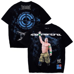 Unisex Complex x WWE x Ken Carson Black John Cena T-Shirt Unisex Complex x WWE x Ken Carson Black John Cena T-Shirt