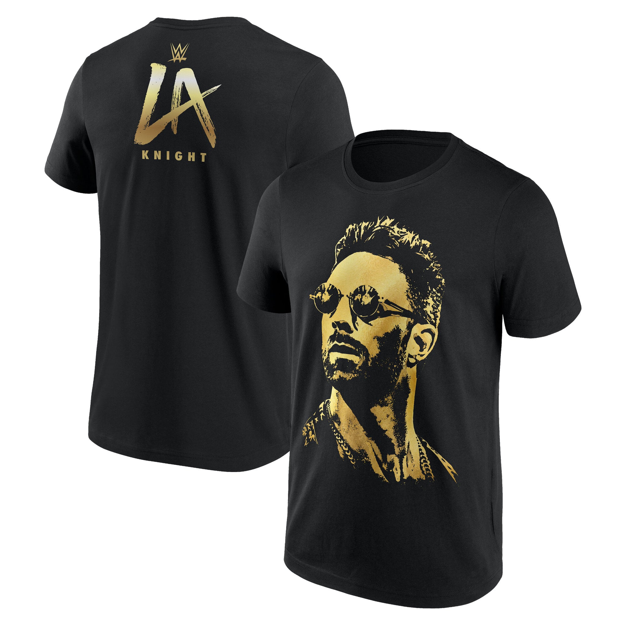 LA Knight Portrait Authentic T-Shirt LA Knight Portrait Authentic T-Shirt
