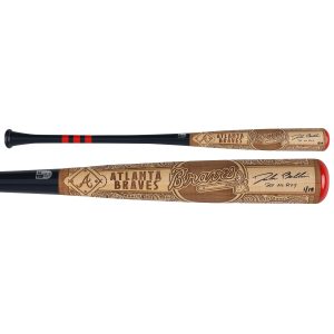 Drake Baldwin Atlanta Braves Autographed Pillbox Bat Company Mural Series Bat with "'25 NL ROY" Inscription - Limited Edition #1/10