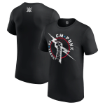 Men's Black CM Punk 20 Years Lightning T-Shirt