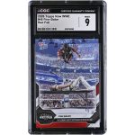 Finn Bálor WWE 2026 Topps Now 'The Demon' Exacts Victorious Revenge at WM Red Foil #48 #5/5 CGC Authenticated 9 Card