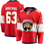 Florida Panthers Fanatics Home Breakaway Jersey - Red - Brad Marchand - Mens