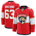 Florida Panthers Fanatics Home Premium Jersey - Red - Brad Marchand - Mens