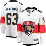 Florida Panthers Fanatics Away Breakaway Jersey - White - Brad Marchand - Mens