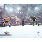Oba Femi & Brock Lesnar WWE SummerSlam 2026 Hell in a Cell Match Photograph