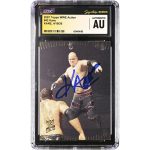 Kane WWE Autographed 2007 Topps Action #42 CGC Fanatics Witnessed Authenticated Card