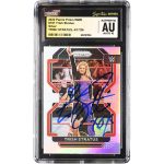 Trish Stratus WWE Autographed 2022 Panini Prizm WWE Silver #197 CGC Fanatics Witnessed Authenticated AUTO 10 Card