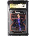 Trish Stratus WWE Autographed 2022 Panini Prizm WWE #197 CGC Fanatics Witnessed Authenticated Card