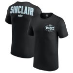 Men's Black Wren Sinclair NXT Wren QCC Logo T-Shirt