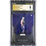 Rhea Ripley WWE Autographed 2022 Panini Prizm Prizmatic Entrances #18 CGC Fanatics Witnessed Authenticated 9/10 Card