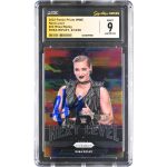 Rhea Ripley WWE Autographed 2022 Panini Prizm Next Level #24 CGC Fanatics Witnessed Authenticated 9/10 Card