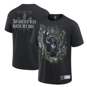 Men’s Black The Undertaker No Grave Retro T-Shirt Men's Black The Undertaker No Grave Retro T-Shirt