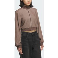 Adidas Authentic Three Leaf Women's Stand Collar Slim Fit Jacket KC2645