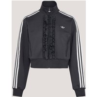 Adidas Authentic Three Leaves Women's Elegant Knitted Lotus Leaf Edge Jacket KU9387