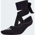 Adidas genuine Three Stripes Women's Ballet-Style Ribbon Socks (1-Pair) JD5621