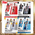 2025/26 TOPPS Team Set Arsenal Real Madrid Soccer Card Hobby Anime Trading Cards Game Birthday Holiday Toys Gifts for Kids