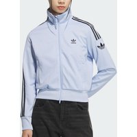 Adidas genuine clover women's classic three stripe high waisted jacket KB4517