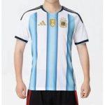 Hot Adidas Argentina Samsung Home Team Jersey - Moisture-Wicking Short-Sleeved Football Training T-Shirt - JM8396
