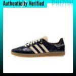 Wales Bonner X Adidas Originals Samba German Army Trainers Unisex Low-top Marine Blue JH9825
