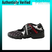 Nike Air Rift Casual Shoes Women's Low-top Black White IW2344-001