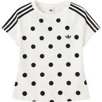 Adidas Women’s Sportswear Trefoil Polka Dot Slim Fit Short Sleeve T-Shirt KV1193 Men UKEvents.net Football Forum