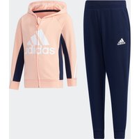Adidas authentic new children's sports hooded jacket and pants set GP0365