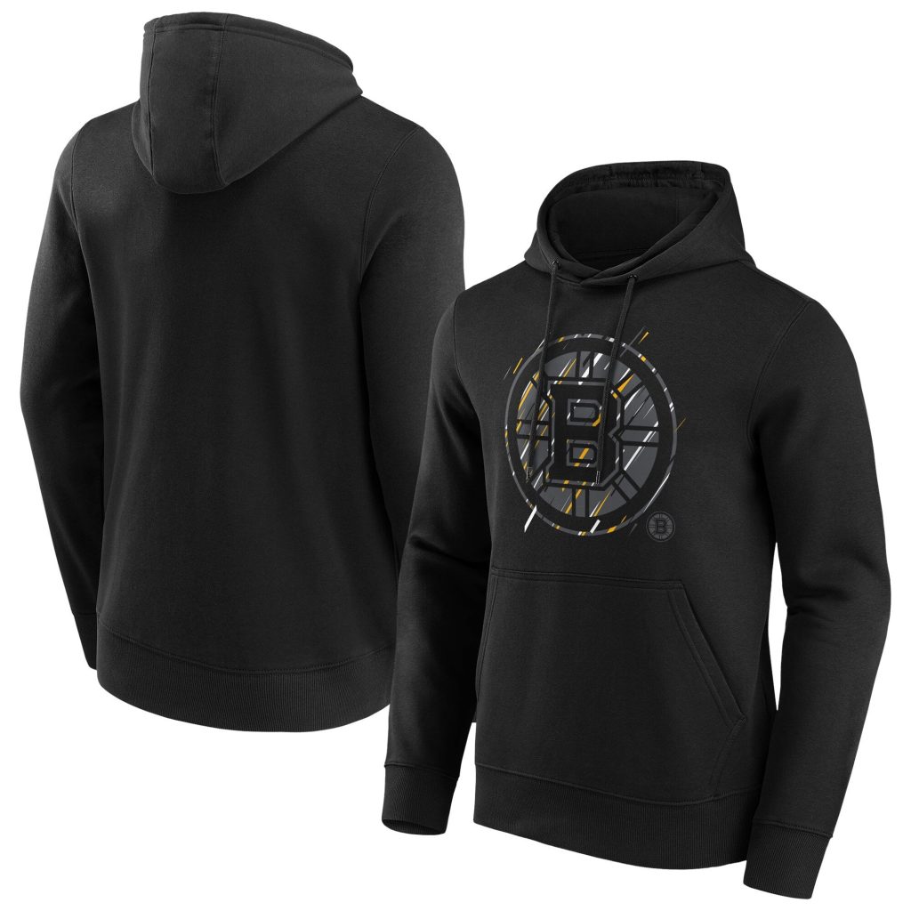 Boston Bruins Etch Hoodie - Mens