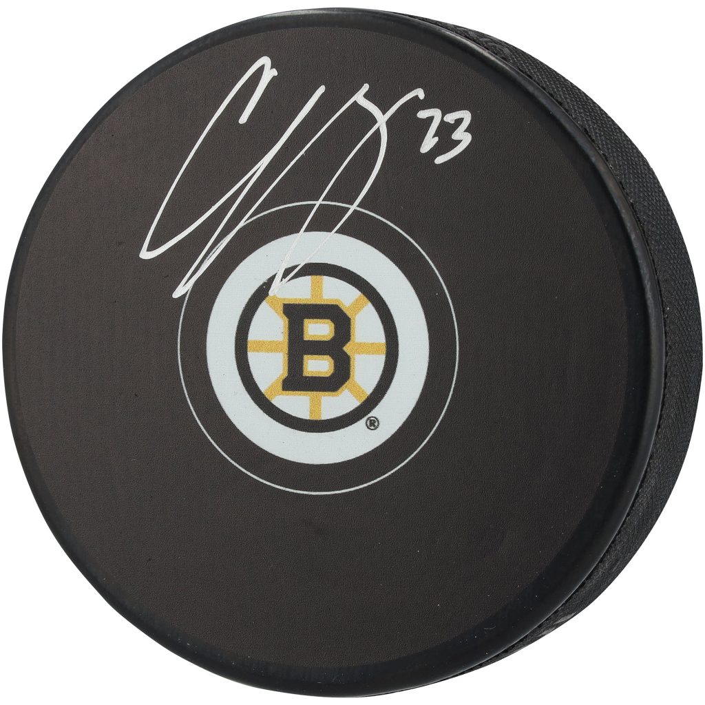 Charlie McAvoy Boston Bruins Autographed Hockey Puck