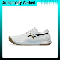 HUGO BOSS X ASICS Gel-Resolution 9 Tennis Shoes Men's Low-top White Black 1041A453-100