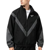 2025 Reebok New Men's Fall Jacket with Reflective Patch Stand Collar
